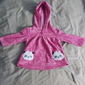 Pink Hoodie w/ Pandas